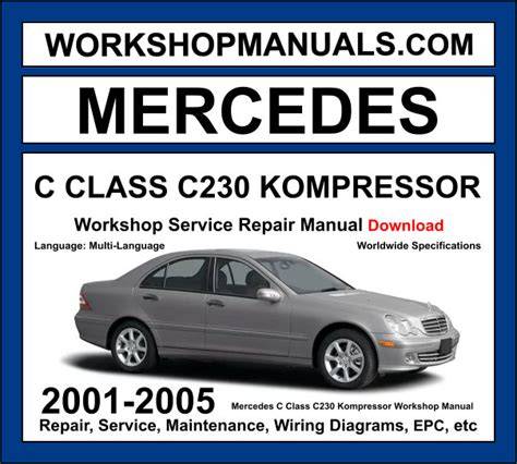 mechanical manual c230 kompressor