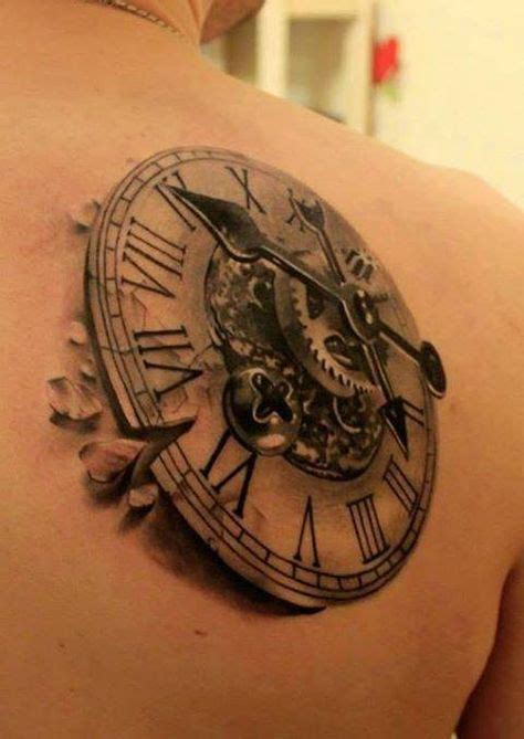 Mechanical Timepiece Tattoos
