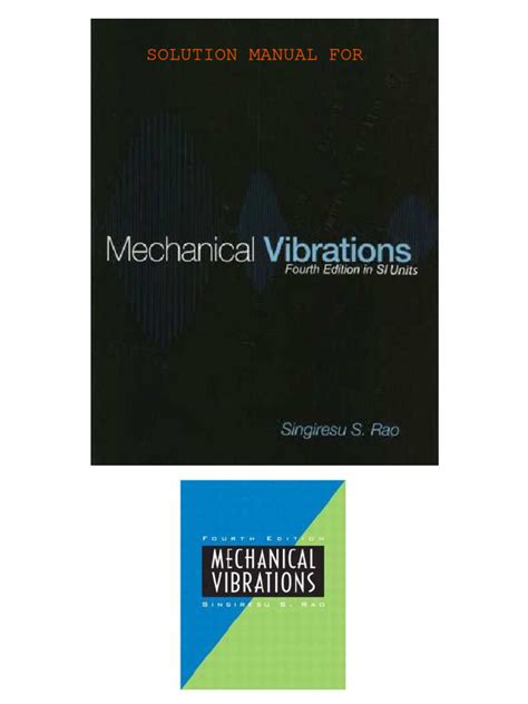 Mechanical Vibration Solution Manual Schaum