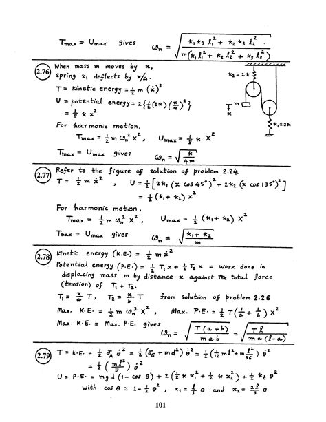 Mechanical Vibrations Rao 4th Solution Manual