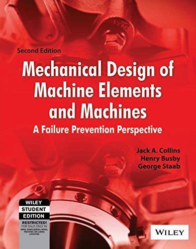Read Mechanical Design Of Machine Elements And Machines A 