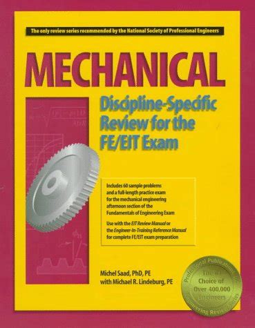 Read Mechanical Discipline Specific Review For The Fe Eit Exam Pdf Pdf 