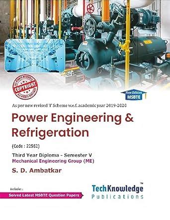 Read Mechanical Engineering 5 Sem Power Engineering Pdfbook 