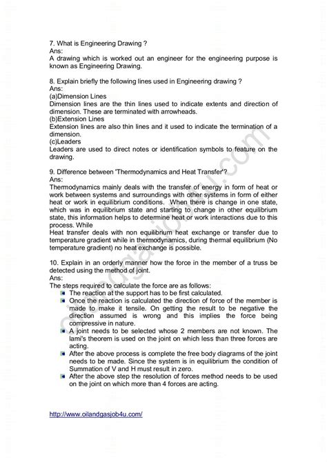 Read Mechanical Engineering Interview Questions And Answers For Freshers Pdf Free Download 
