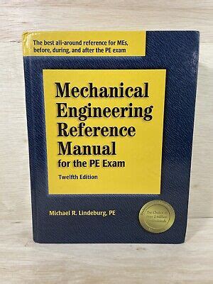 Full Download Mechanical Engineering Reference Manual 12Th Edition 
