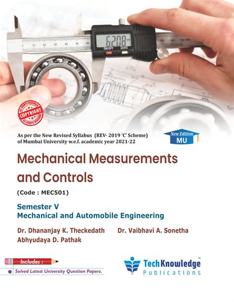 Read Mechanical Measurements And Control 