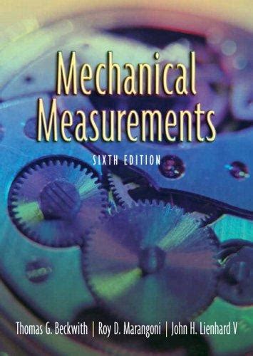 Read Mechanical Measurements Beckwith 