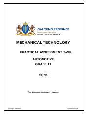 Full Download Mechanical Technology Exam Papers Grade 11 File Type Pdf 