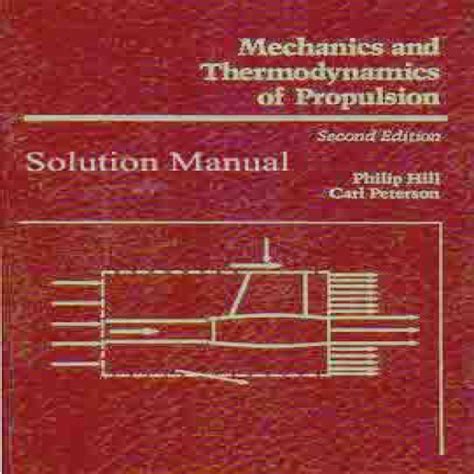 Read Online Mechanics And Thermodynamics Of Propulsion Solutions Manual 