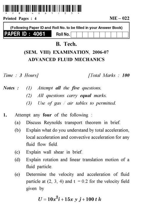 Download Mechanics Me 2G Question Papers 