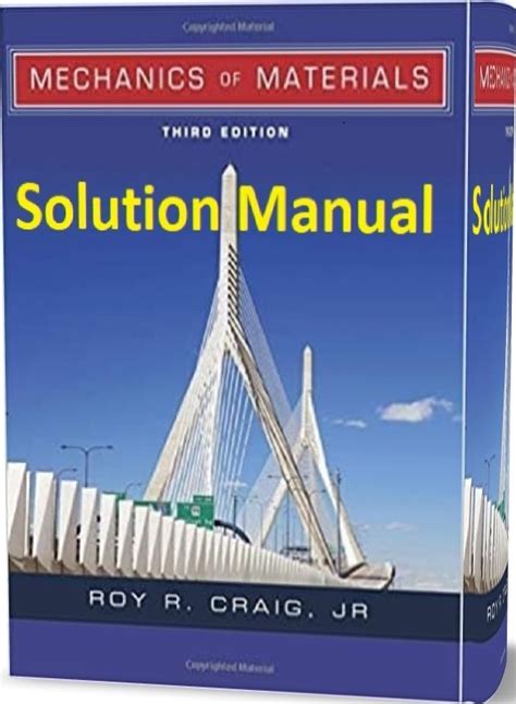 Read Mechanics Of Materials 3Rd Edition Craig Solutions Manual 