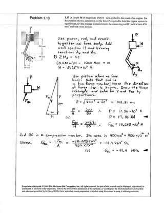 Read Mechanics Of Materials 6Th Edition Beer Solution Manual Scribd 