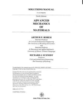 Download Mechanics Of Materials 6Th Edition Solution Manual Scribd 