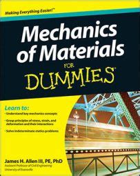Read Online Mechanics Of Materials For Dummies 
