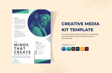 Media Kit Template Indesign