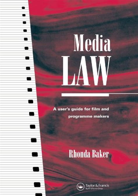 Download Media Law A Users Guide For Film And Programme Makers Blueprint Series 