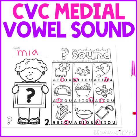 Medial Vowel X27 U X27 Worksheet Handwriting And Medial Vowels For Kindergarten Worksheet - Medial Vowels For Kindergarten Worksheet