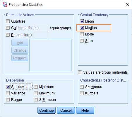 Median Spss