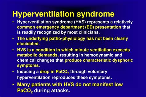 Medical Term For Hyperventilation
