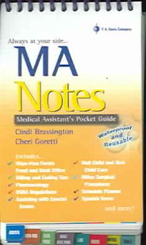 Read Online Medical Assistant Pocket Guide 