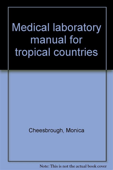 Read Online Medical Laboratory Manual For Tropical Countries 