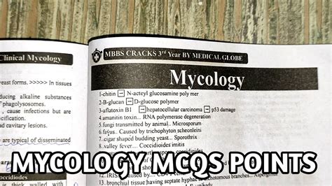 Read Medical Mycology Mcq Question Pdfslibforyou 
