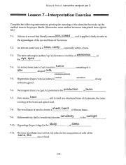 Download Medical Terminology Lesson 7 Interpretation Exercise Answer 
