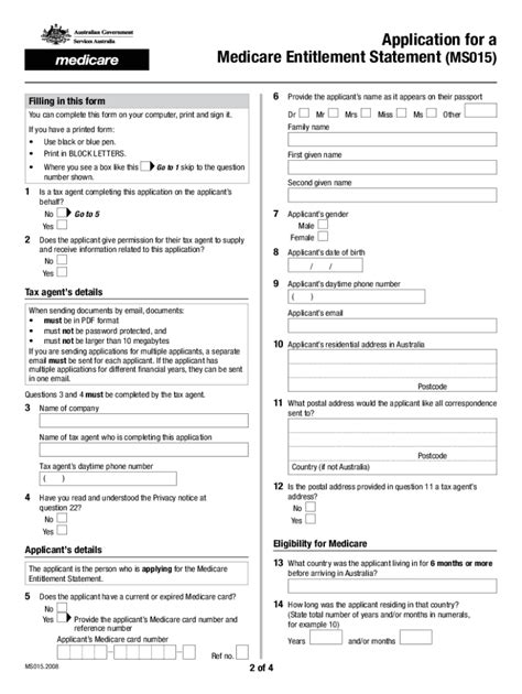 Medicare Entitlement Statement