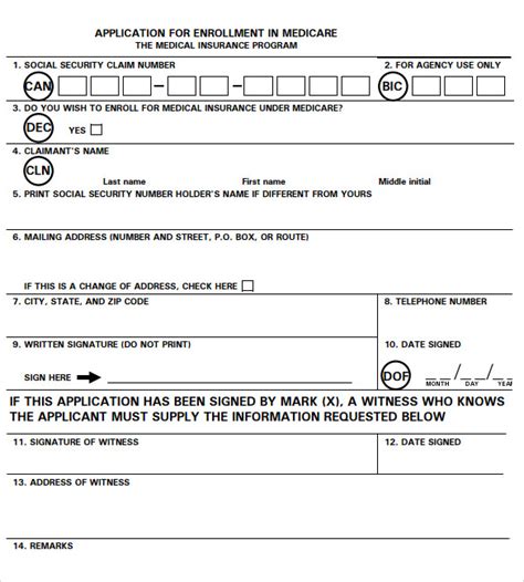 Download Medicare Paper Application Form 