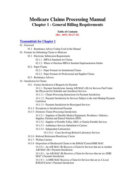 Full Download Medicare Processing Manual Chapter 1 