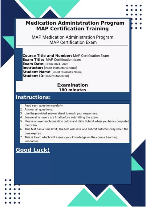 medication administration program practice test