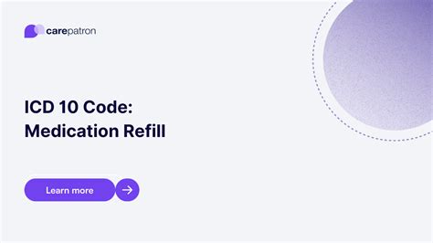 Medication Refill Icd 10