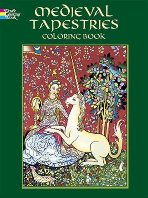 medieval tapestries coloring book
