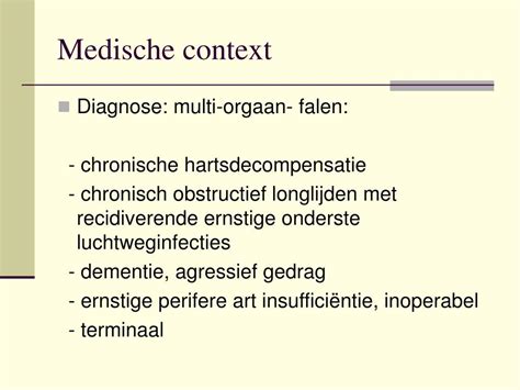 medische context