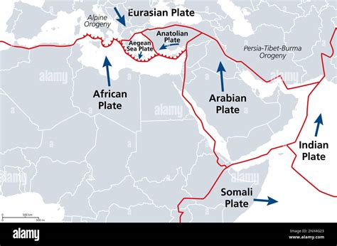 Mediterranean Tectonic Plates
