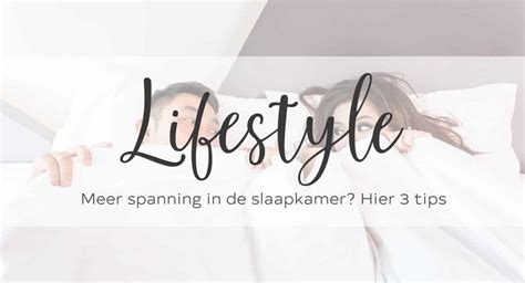 meer spanning in bed