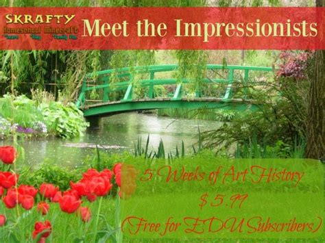 Meet The Impressionists 187 Skrafty 8th Grade Impressionist - 8th Grade Impressionist