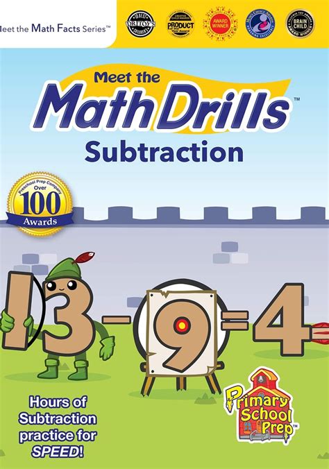 Meet The Math Drills Subtraction 1u0027s Preschool Prep Addition And Subtraction Drills - Addition And Subtraction Drills