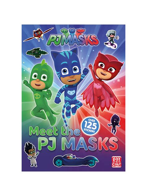 Full Download Meet The Pj Masks A Pj Masks Sticker Book 