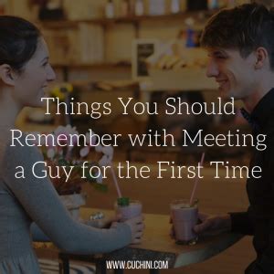 meeting a guy for the first time at his house