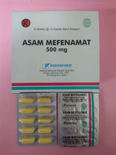 mefenamic acid 500 mg obat apa