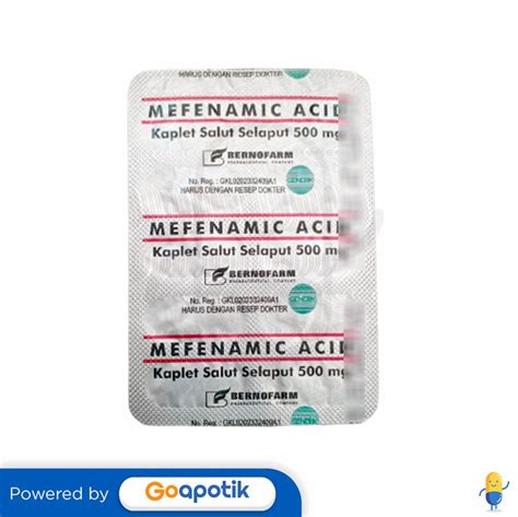 mefenamic acid 500 mg obat untuk apa