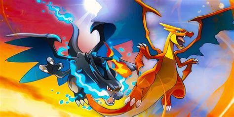 Mega Charizard X And Y Mixed Up Together Picture