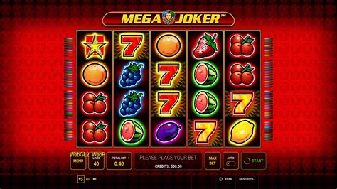 mega joker slot machine free mgdc canada