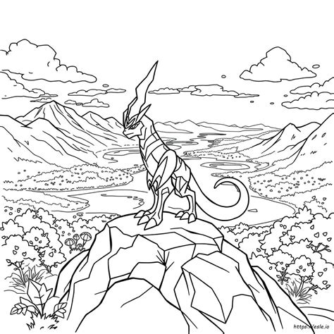 Mega Pokemon Ausmalbilder