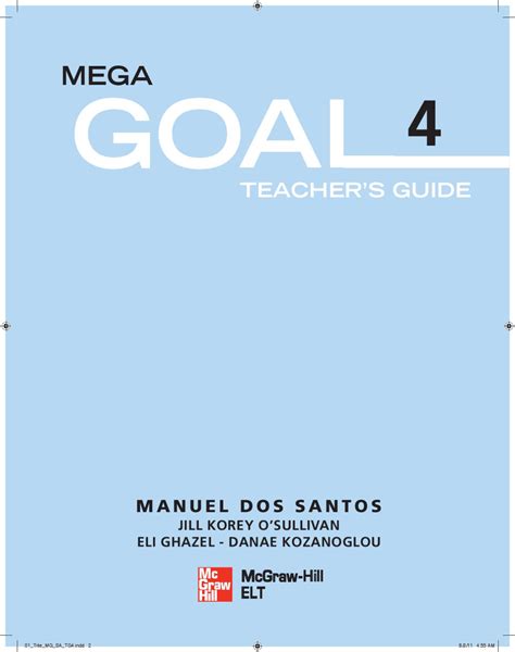 Read Mega Goal Teacher Guide 2 