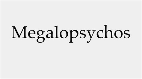 megalopsychos - Wiktionary