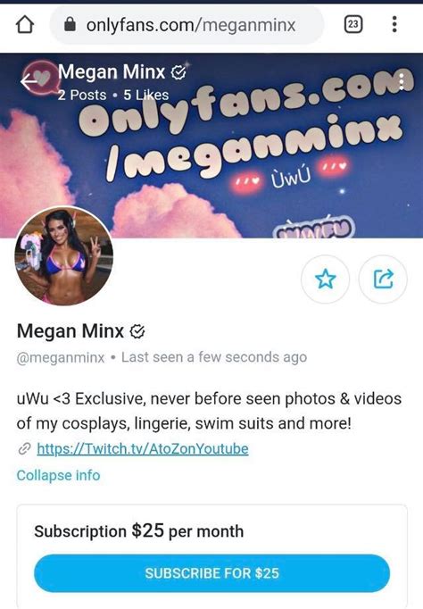 Megan minx onlyfan