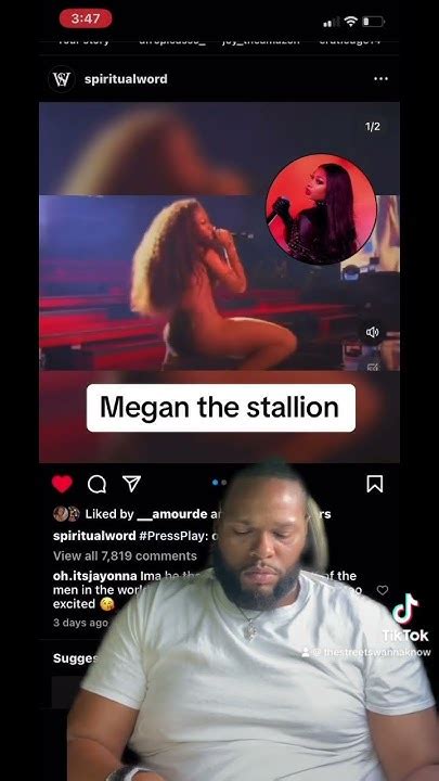 Megan The Stallion Tweeking