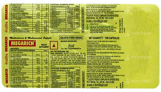 Megarich Tablet Uses